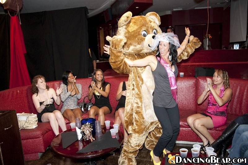 Crashing the club! Dancing Bear Style!